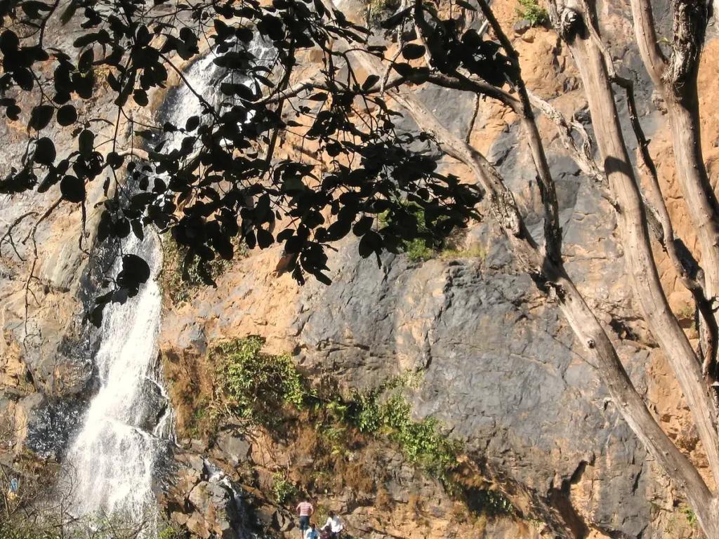 Hirni Falls in forest off the Ranchi–Chaibasa road