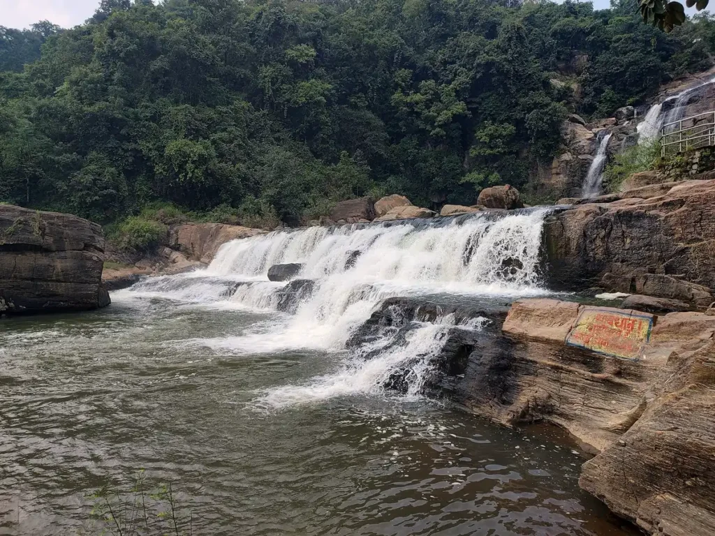 Jonha (Gautamdhara) Falls at the base of its 722 steps