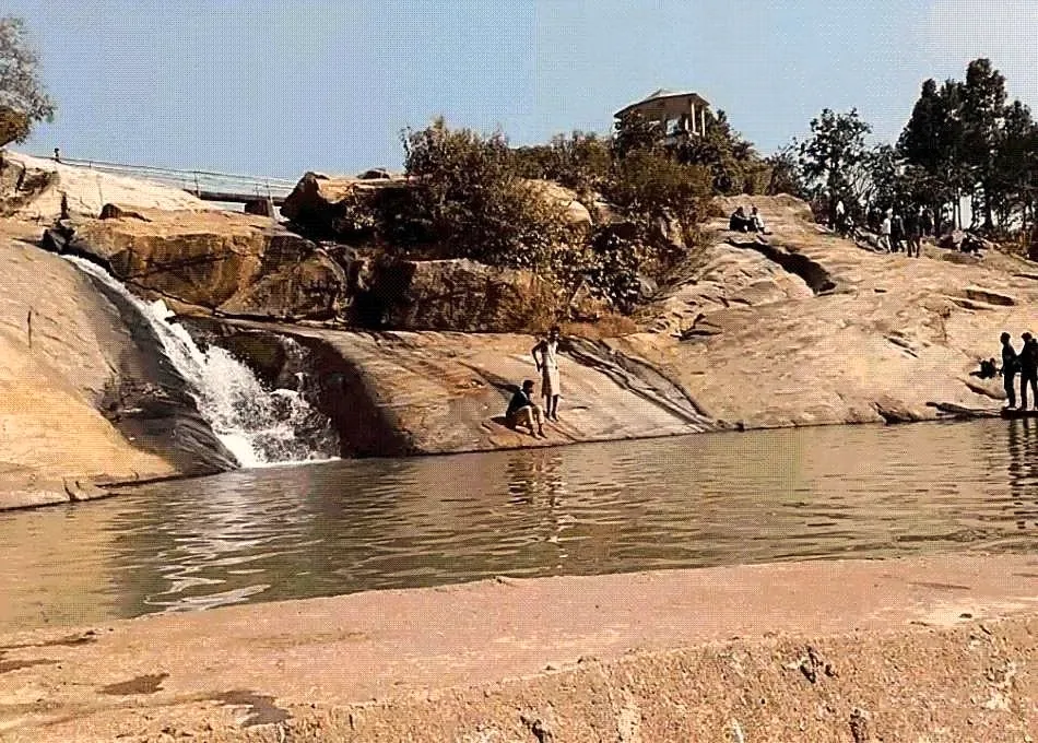 Panchghagh Falls near Khunti, five gentle streams for families