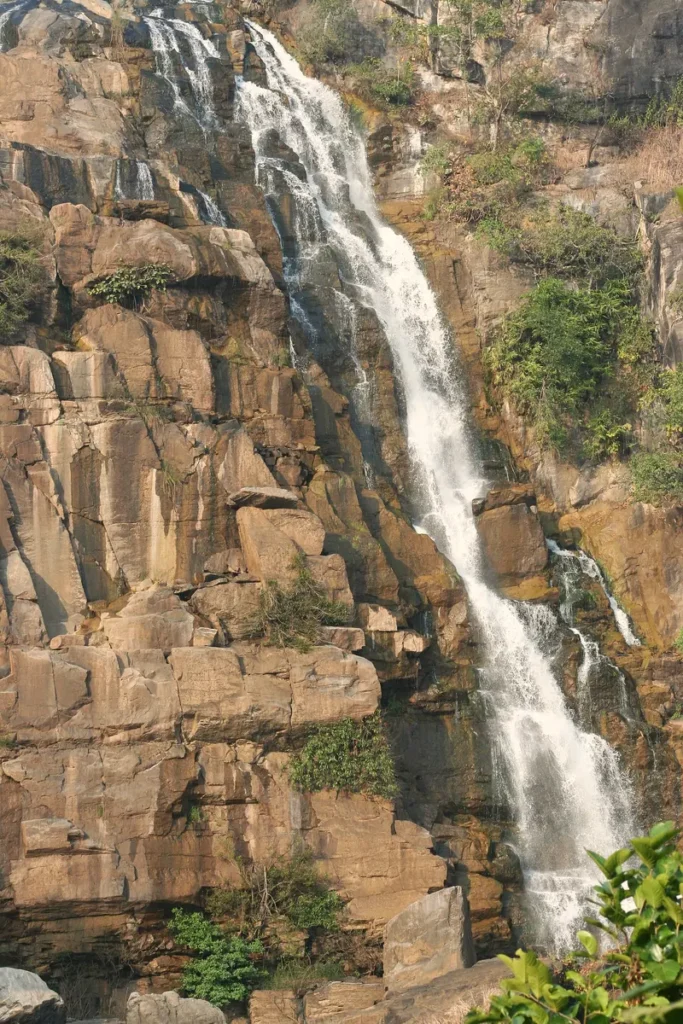 Sita Falls, a quiet hill-stream fall near Jonha