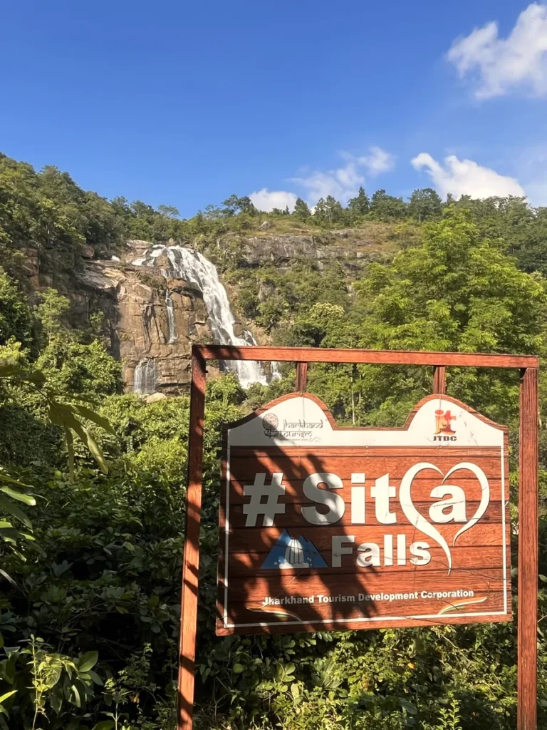 Sita Falls, a quiet hill-stream fall near Jonha
